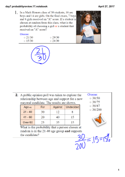 day7.probablityreview.17.notebook 1 April 27, 2017