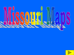 identifying the cities of Missouri. There are three choices given for