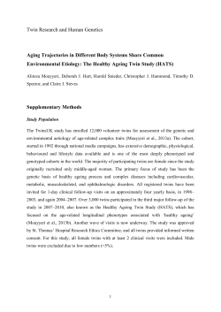 Aging Trajectories in Different Body Systems Share Common