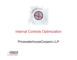 isaca presentation draft - ISACA San Francisco Chapter