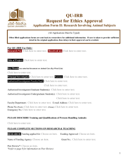 qu-iacuc - Qatar University