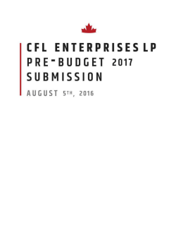 ABOUT THE CANADIAN FOOTBALL LEAGUE