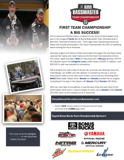 FIRST TEAM CHAMPIONSHIP A BIG SUCCESS!