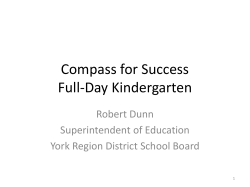 CFS - R Dunn on Full Day Kindergarten file