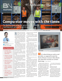 Compu-stor moves with the times Business News December 2016