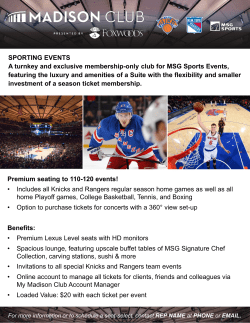 For more information or to schedule a seat-select