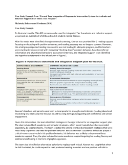 Article Excerpt Case Study