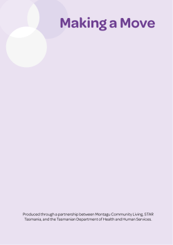 Making a Move - Mosaic Support Services