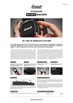 INTRODUCING 30+ HRS OF WIRELESS PLAYTIME