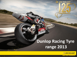 Win a set of Dunlop D212 GP Pro tyre warmers!