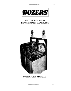 another game by benchnmark games, inc operator`s