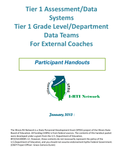 Slide 1 - Illinois RtI