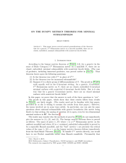 On the bumpy metrics theorem for minimal submanifolds