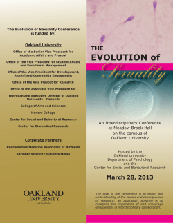 The Evolution of Sexuality