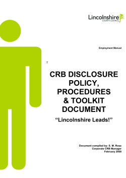crb checks for employees in schools