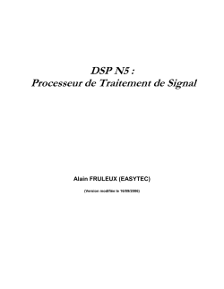 3. Description d`un DSP