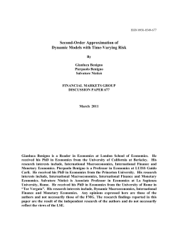 Second-Order Approximation of Dynamic Models with Time