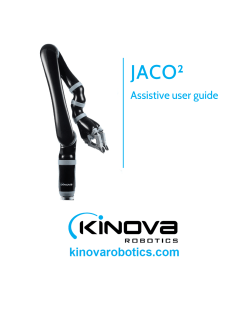 User guide - Kinova Robotics