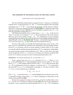 THE GEOMETRY OF THE MODULI SPACE OF ODD SPIN CURVES