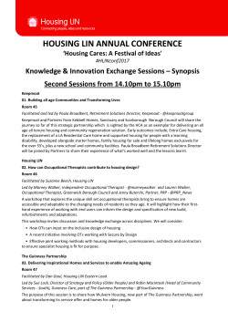 S6 - Managing Design Risk In Extra Care Housing