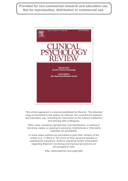 This article appeared in a journal published by Elsevier. The