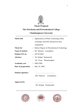 Thesis Proposal - pioneer.chula.ac.th