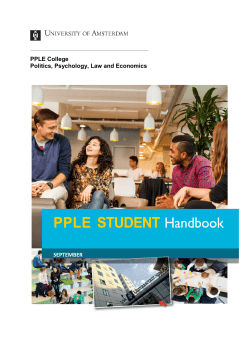 PPLE College Politics, Psychology, Law and Economics