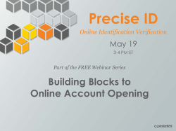 Precise ID - CU*Answers