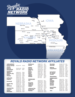 royals radio network affiliates