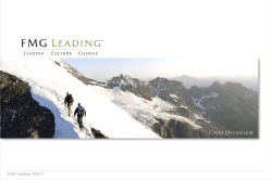 FMG Leading Firm Overview