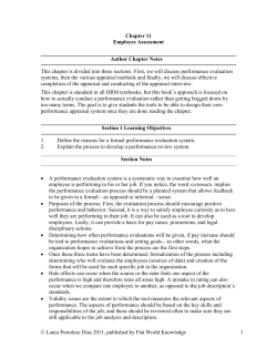 Chapter 1 - Flat World Knowledge