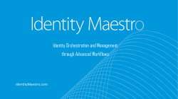 Challenging the traditional identity management model: cloud