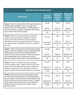 Decision Rules - (ACT) New Mexico