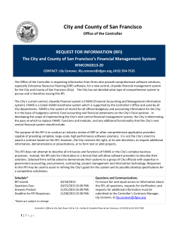 City and County of San Francisco