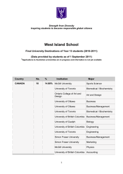 Strength from Diversity Inspiring students to become responsible