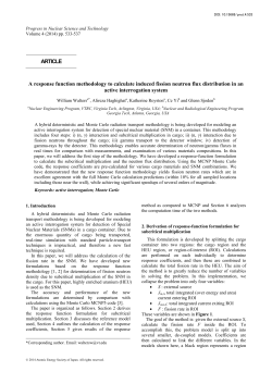A response function methodology to calculate induced fission
