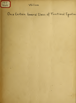 On a certain general class of functional equations