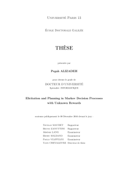 Elicitation and Planning in Markov Decision Processes with