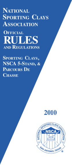 nsca 5-stand - NSSA-NSCA