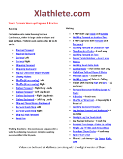 Xlathlete Youth Dynamic Warm Up