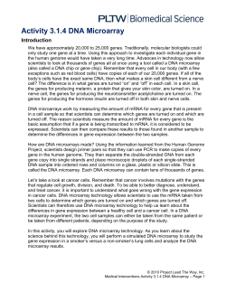 A.3.1.4Microarray - Life Science Academy