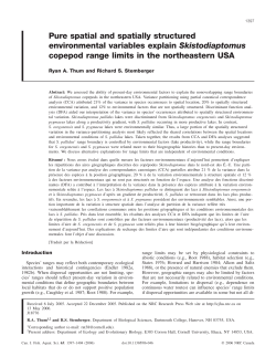 Pure spatial and spatially structured environmental variables explain