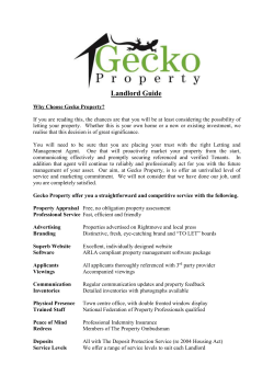 Landlord Information