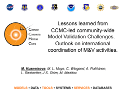 MODELS DATA TOOLS SYSTEMS SERVICES DATABASES