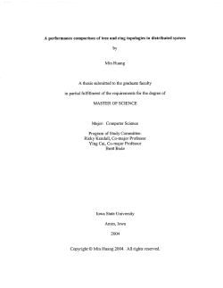 A performance comparison of tree and ring topologies in distributed