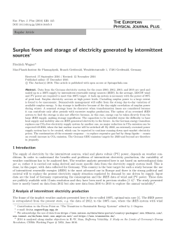 (2017), Surplus from and storage of electricity generated by