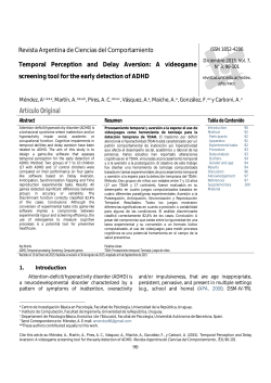 screening tool for the early detection of ADHD