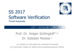 Folie 1 - Institut f&uuml;r Informatik