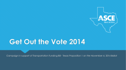 presentation - ASCE Texas Section