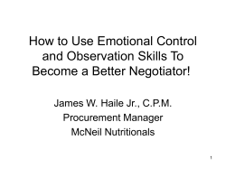 How to Use Emotional Control and Observation Skills To Become a